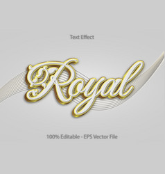 Royal Editable Text Effect 3d Emboss Gradient