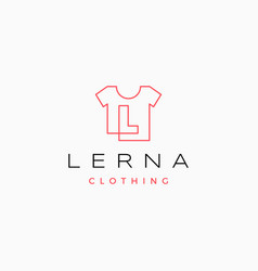 L Letter Tee Tshirt Apparel Clothing Monogram