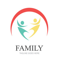 Family Logo Design Template