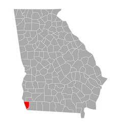 Map Seminole In Georgia