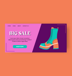 Shoes Discount Landing Page Footwear Sale Store