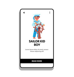 Sailor Kid Boy