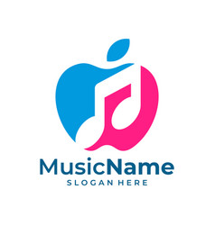 Apple Music Logo Design Template