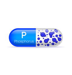 Abstract Icon With Phosphorus Capsule