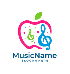 Apple Music Logo Design Template