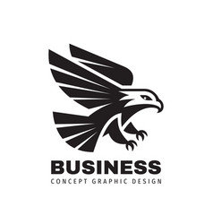 Eagle Falcon Logo Graphic Design Template