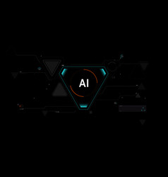 Ai With Hud Design Element 002