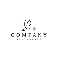 Owl Key Real Estate Logo Design