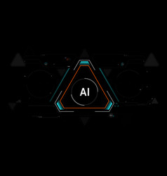 Ai With Hud Design Element 004