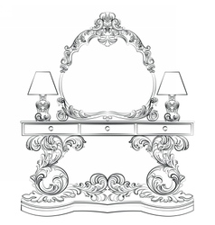 Glamorous Fabulous Baroque Rococo Table