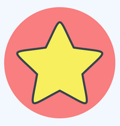 Icon Star 2 Related To Stars Symbol Color Mate