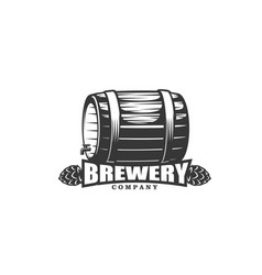 Craft Beer Brewery Bar And Pub Retro Icon