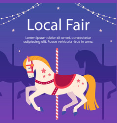 Flat Local Fair Posts Set