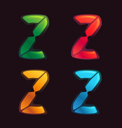 Z Letter Logo In Alarm Clock Style