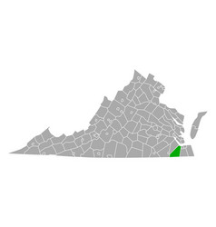 Map Suffolk In Virginia