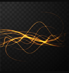 Wavy Neon Lines Design