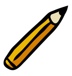 Pencil Hand Drawn Doodle Icon