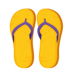 Yellow Flip Flops