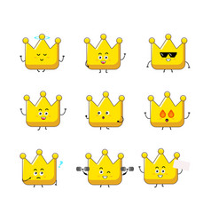 Cute Crown Character