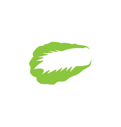 Mustard Green Vegetable Icon Design