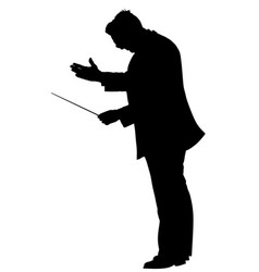 Music Conductor Silhouette Orchestra Leader