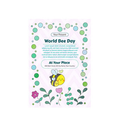 World Bee Day Flyer