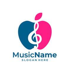 Apple Music Logo Design Template