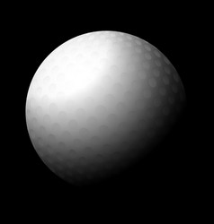 Golf Ball Black