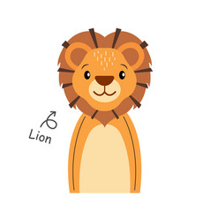 Lion Cartoon Character