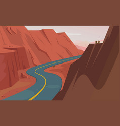 Mountain Desert Road