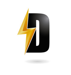 D Thunder Bolt Logo Design Concept