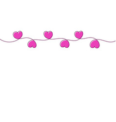 Background With Hearts