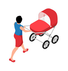 Motherhood Isometric Icon