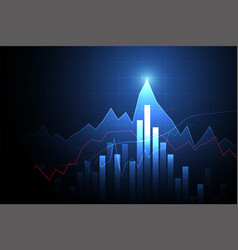 Business Candle Stick Graph Chart Of Stock Market