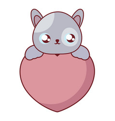 Cat On Heart Icon