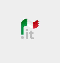 Italy Flag Icon Original Simple Design Italian