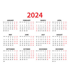 Calendar 2024 Year