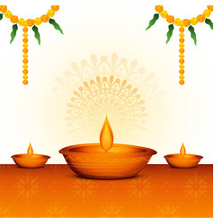 Elegant Happy Diwali Decorative Celebration