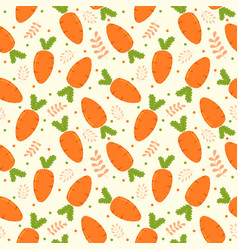 Vegetarian Fruit And Vegetables Seamless Pattern