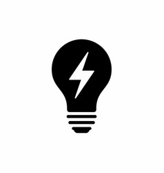 Bulb Energy Flat Style Icon