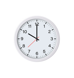 Circle Clock Face Isolated 10 Oclock