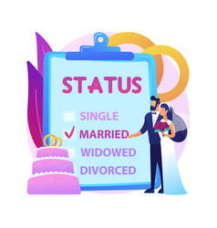 Marital Status Abstract Concept