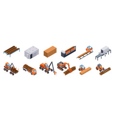 Isometric Sawmill Set