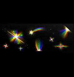 Rainbow Crystal Light Prism Flare Reflection Lens