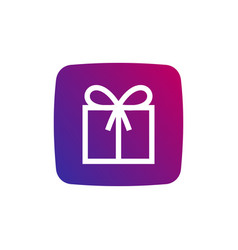 Box Gift Online App Tech Logo Design