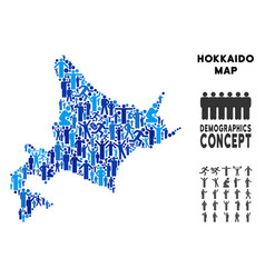 Demographics Hokkaido Island Map