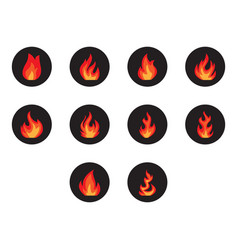 Fire Icon Set