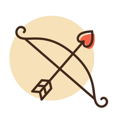 Cupid Bow And Arrow Icon