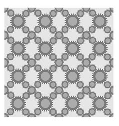 Seamless Pattern With Spur Gears Background