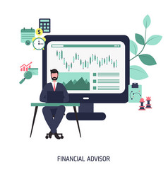 Financial Advisor Concept Advisor